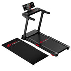 Tapis de course pliable Q8 Pro, 1-14KM/H, 20% Auto Incline, écran tactile