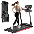 Tapis de course pliable Q8 Pro, 1-14KM/H, 20% Auto Incline, écran tactile